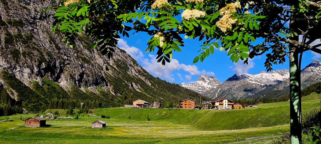 Wandern ohne Gepck von dn Alpen bis zum Meer